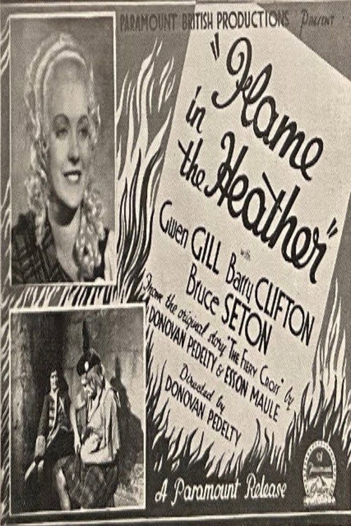 Movie poster for Flame in the Heather (1936)
