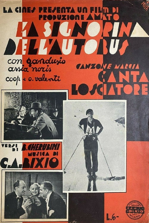 Movie poster for La signorina dell'autobus (1933)