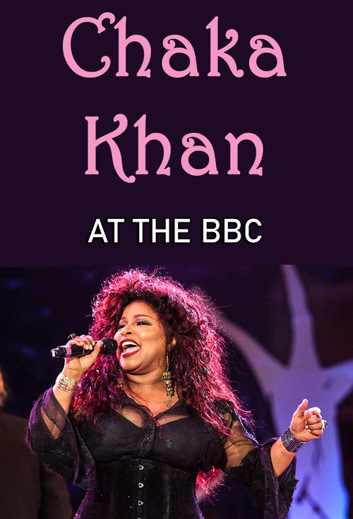 Movie poster for Chaka Khan at the BBC (2023)