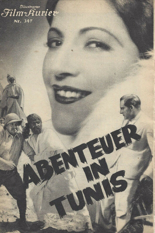 Movie poster for The adventure in Tunisia (1931)