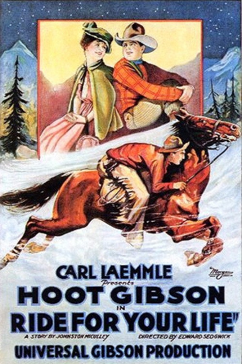Movie poster for Ride for Your Life (1924)