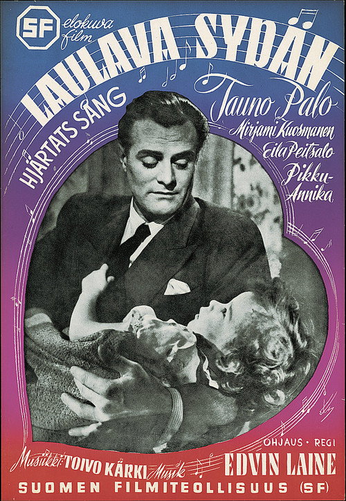 Movie poster for Laulava sydän (1948)