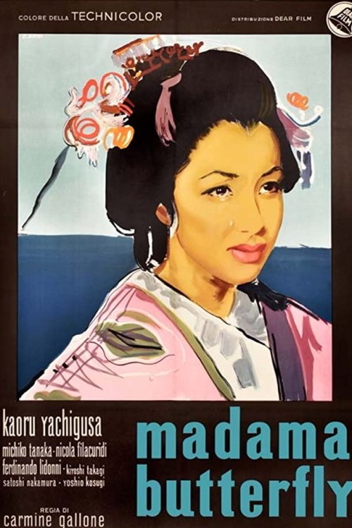 Movie poster for Madame Butterfly (1954)