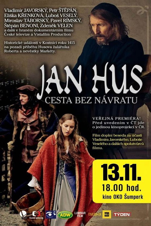 Movie poster for Jan Hus – Cesta bez návratu (2015)