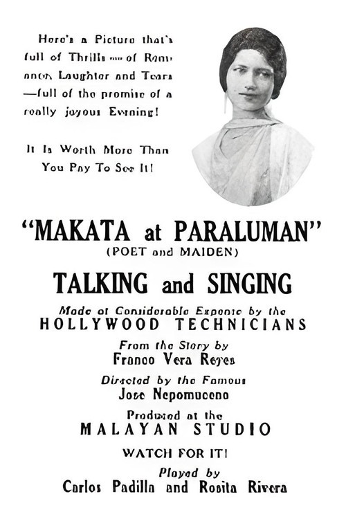 Movie poster for Makata At Paraluman (1933)