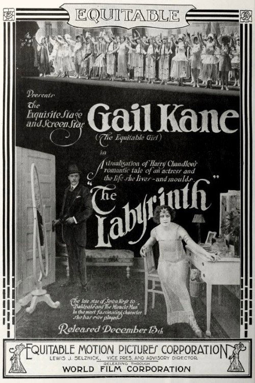 Movie poster for The Labyrinth (1915)