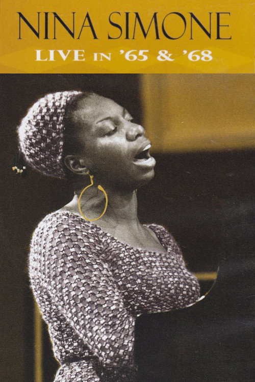 Movie poster for Nina Simone: Live in '65 & '68 (2008)