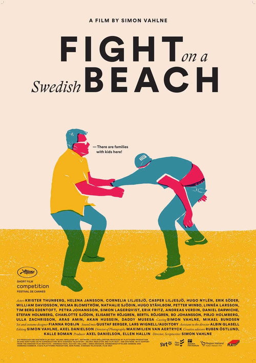 Movie poster for Fight on a Swedish Beach!! (2016)