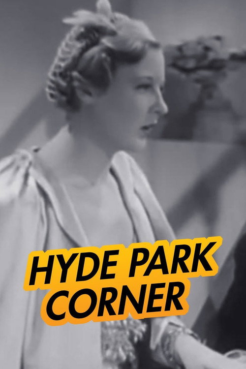 Movie poster for Hyde Park Corner (1935)