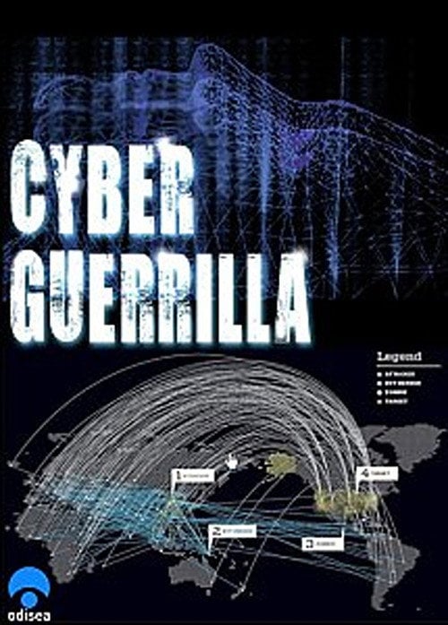Movie poster for Cyber Guérilla: Hackers, pirates et guerres secrètes (2009)