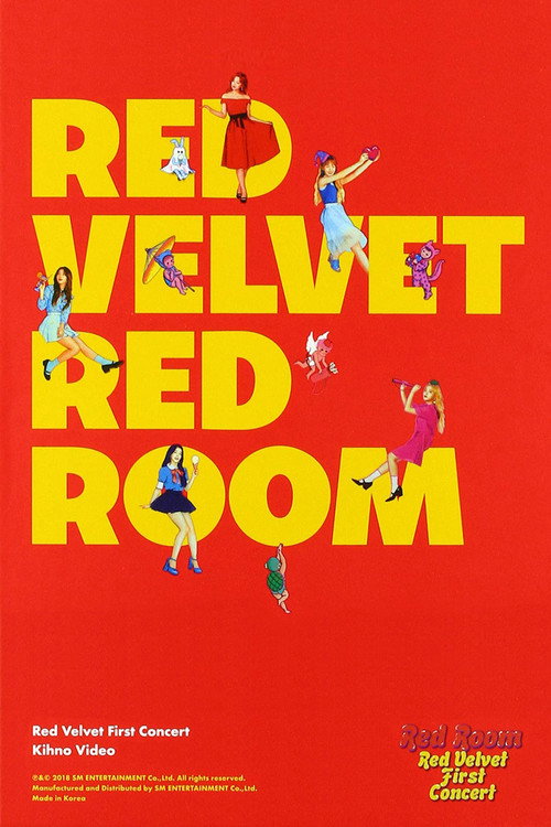 Movie poster for Red Velvet "RED ROOM" In Japan - Documentary