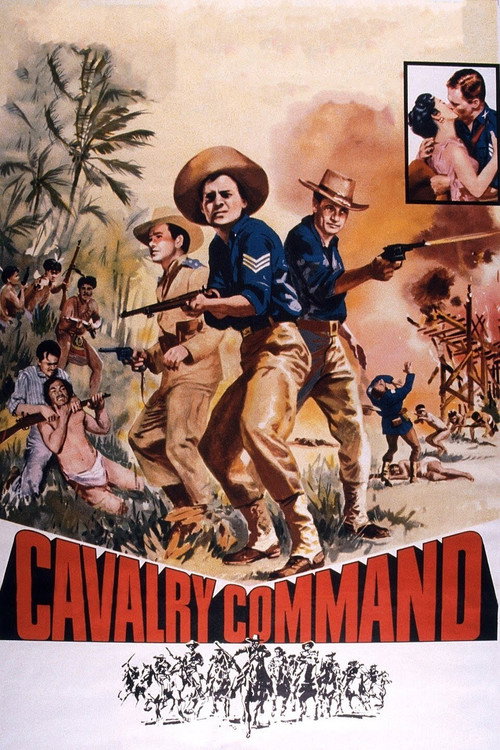 Movie poster for Cavalry Command (1958)