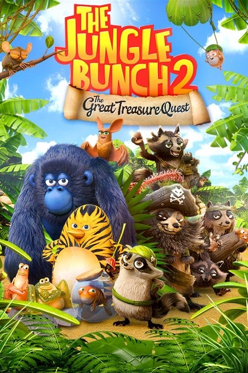 Movie poster for The Jungle Bunch 2: The Great Treasure Quest (2014)