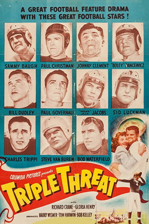 Movie poster for Triple Threat (1948)