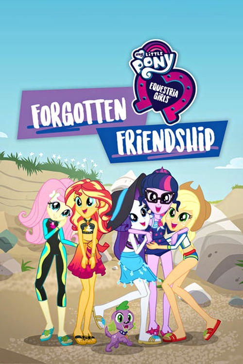 Movie poster for My Little Pony: Equestria Girls - Forgotten Friendship (2018)