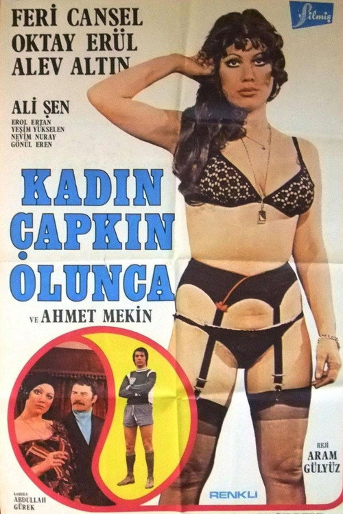Movie poster for Kadın Çapkın Olunca (1976)