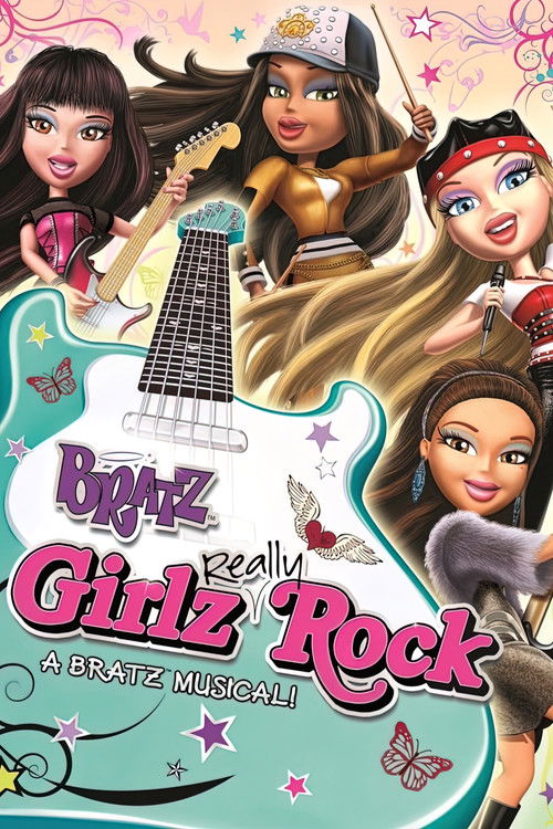 Movie poster for Bratz Girlz Really Rock (2008)