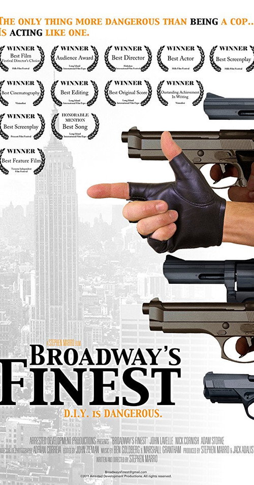 Movie poster for Broadway's Finest (2012)
