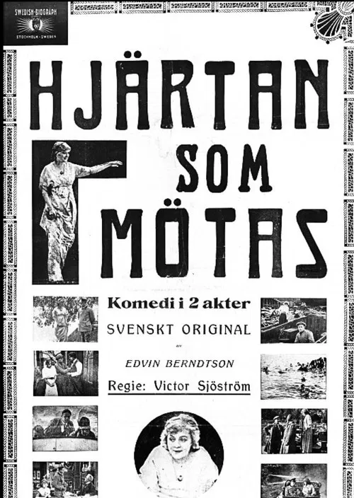 Hjärtan som mötas poster