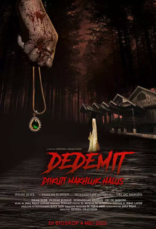 Movie poster for Dedemit: Diikuti Makhluk Halus (2023)