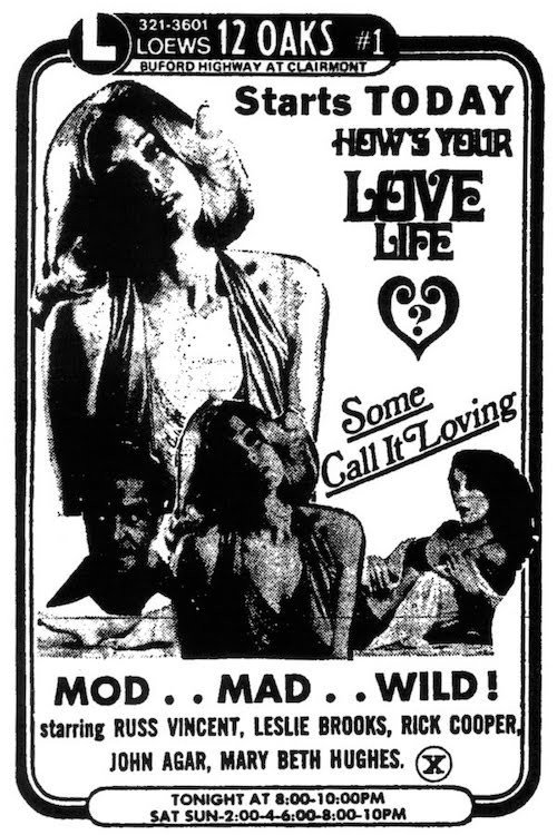 Movie poster for How's Your Love Life? (1971)