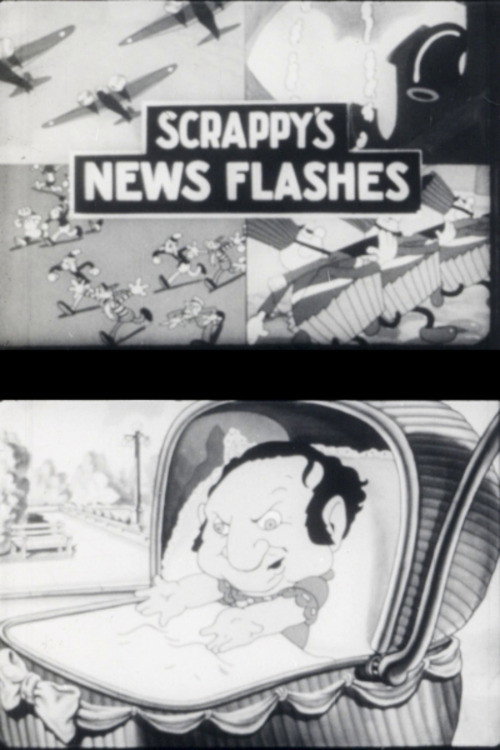 Movie poster for Scrappy's News Flashes (1937)