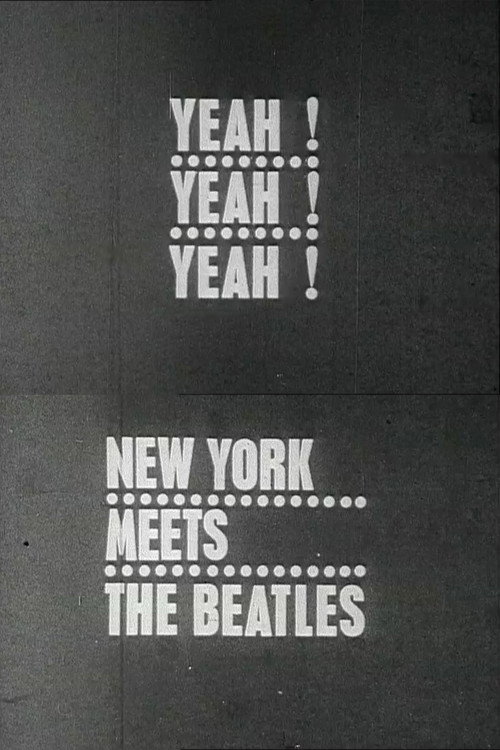 Movie poster for Yeah! Yeah! Yeah! The Beatles in New York (1964)