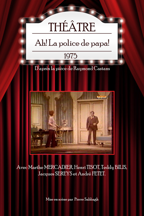 Movie poster for Ah ! La Police de papa (1975)