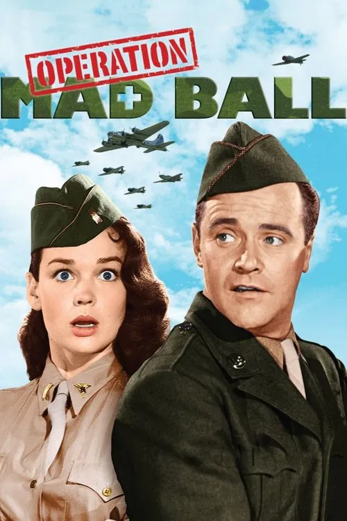 Movie poster for Operation Mad Ball (1957)