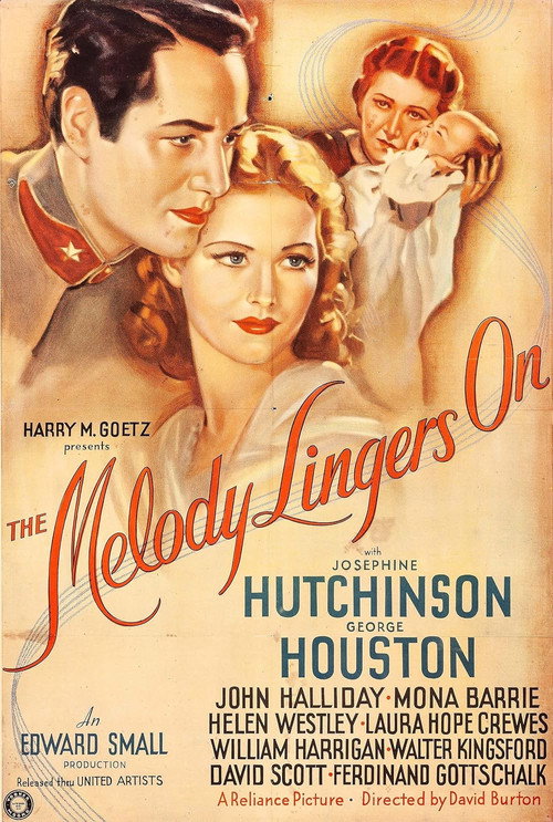 Movie poster for The Melody Lingers on (1935)