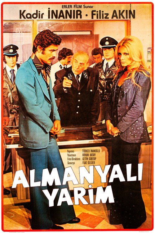 Movie poster for Almanyalı Yarim (1974)