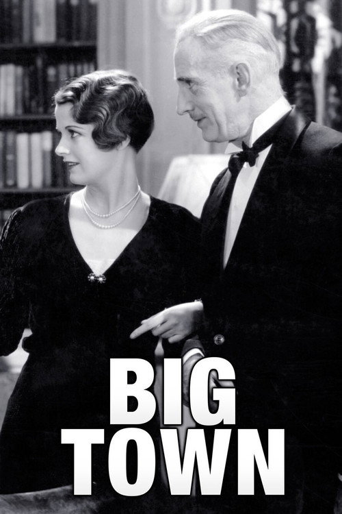 Movie poster for Big Town (1932)