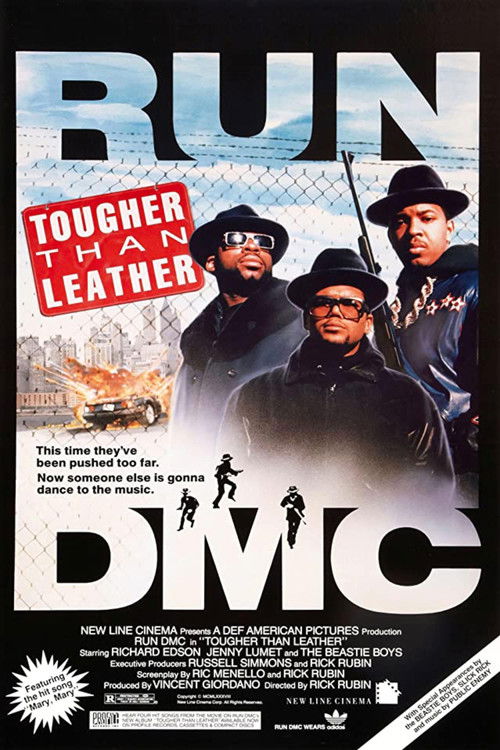 Movie poster for Tougher Than Leather (1988)