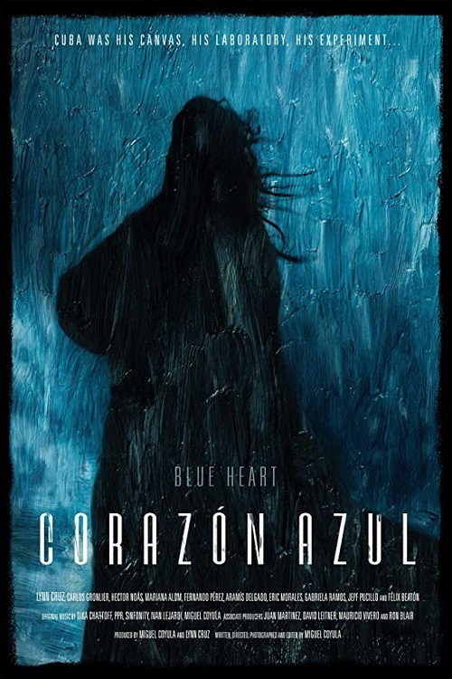 Movie poster for Blue Heart (2021)