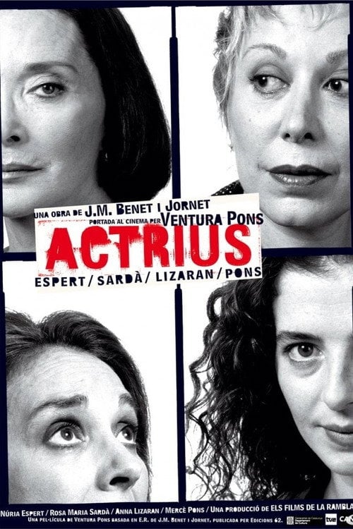Movie poster for Actresses (1997)