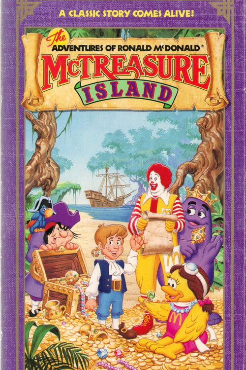 Movie poster for The Adventures of Ronald McDonald: McTreasure Island (1990)