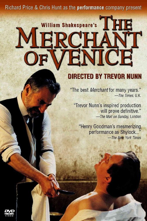 Movie poster for The Merchant of Venice (2001)