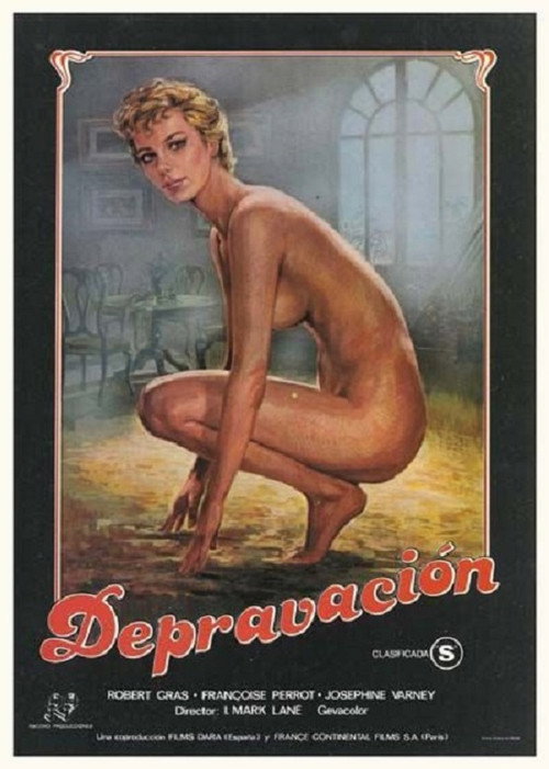 Movie poster for Depravación (1982)