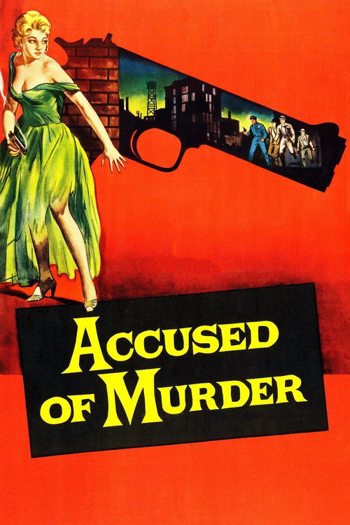 Movie poster for Accused of Murder (1956)