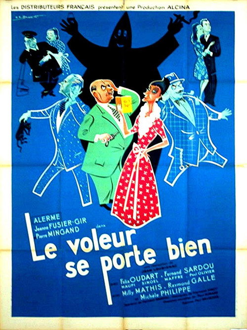 Movie poster for Le voleur se porte bien (1948)