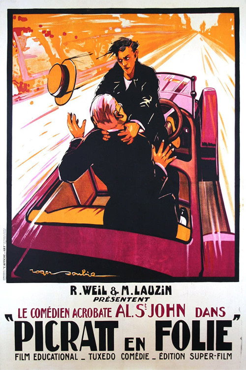 Movie poster for His First Car (1924)