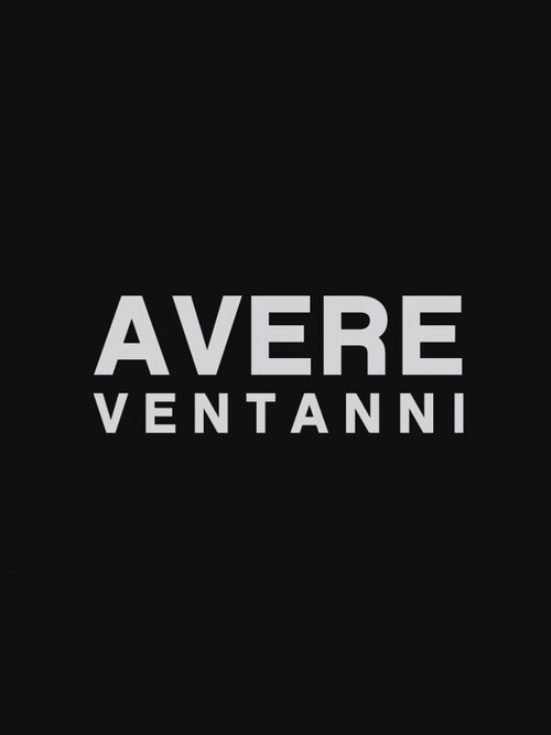 Series poster for Avere Ventanni (2004)