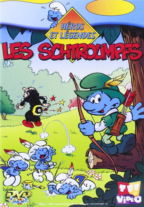 Movie poster for Les Schtroumpfs : Héros et légendes (2003)