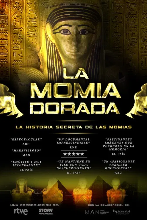Movie poster for The Golden Mummy (2018)