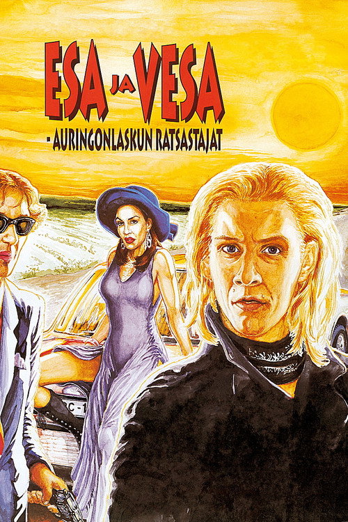 Movie poster for Esa ja Vesa – auringonlaskun ratsastajat (1994)