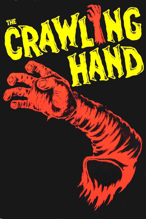 Movie poster for The Crawling Hand (1963)