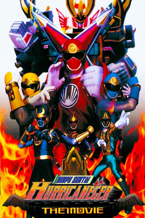 Movie poster for Ninpuu Sentai Hurricaneger Shushuuto: The Movie (2002)
