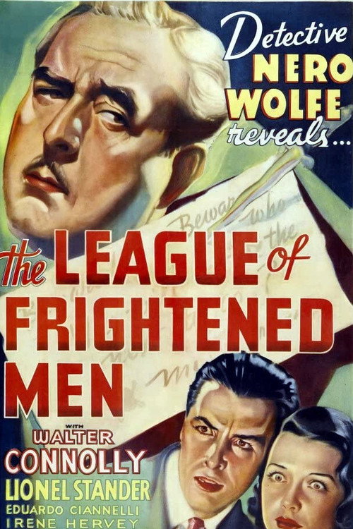 Movie poster for The League of Frightened Men (1937)