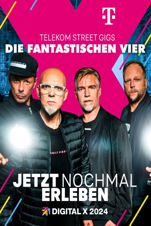 Movie poster for Die Fantastischen Vier auf der Digital X (2024)