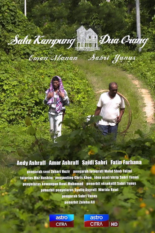 Movie poster for Satu Kampung Dua Orang (2020)